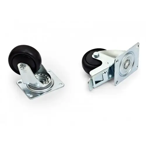 TRITON TRITON Set 4 roti (2 roti cu frana), incarcare maxima 800kg (RAX-MS-X81-X1)