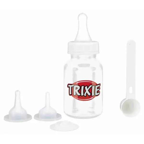 TRIXIE, biberon câini, plastic TRIXIE, biberon câini și pisici, plastic, alb, 0.12l