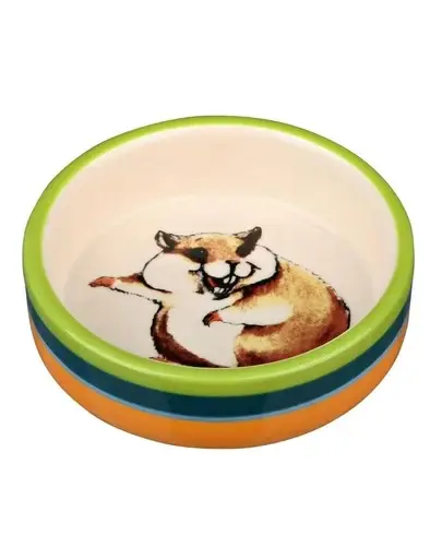 TRIXIE Castron ceramic pentru hamsteri 80 ml