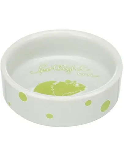 TRIXIE Castron pentru hamsteri, din ceramica, 90 ml/8 cm