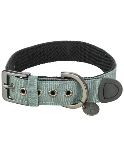 TRIXIE CityStyle zgarda din bumbac pentru caini M: 35–42 cm/25 mm, verde