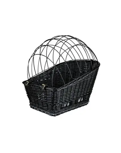 TRIXIE Cos pentru caini, atasare la bicicleta 35 x 49 x 55 cm negru