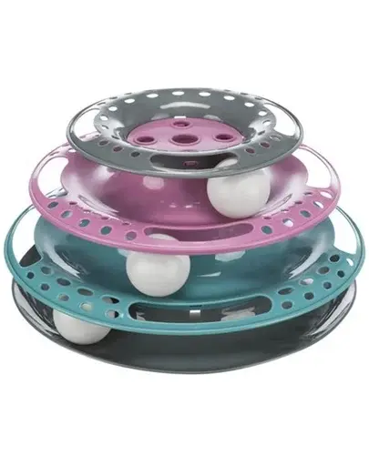 TRIXIE Jucarie pentru pisici, circuit turn, 25 x 13 cm
