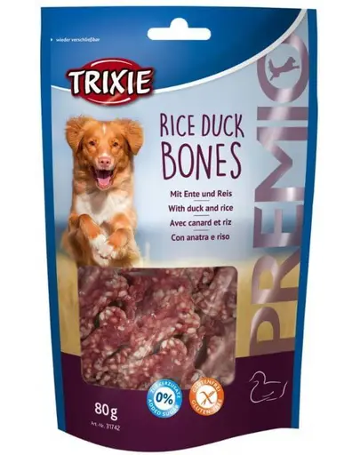 TRIXIE Premio oase cu rata si orez 80 g pentru caine