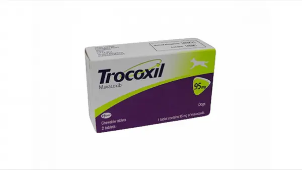 Trocoxil 95 mg, 2 tablete masticabile