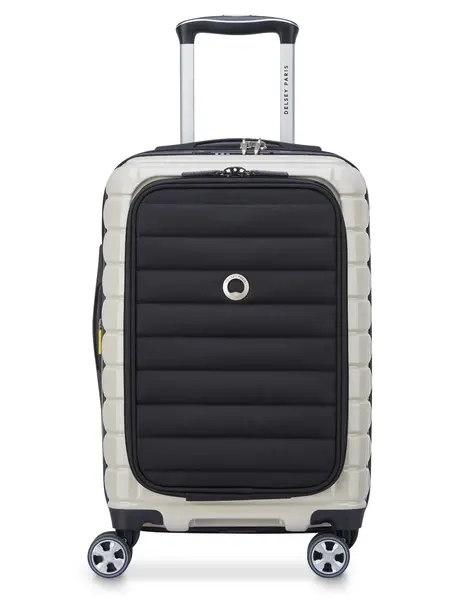 Troler Delsey Paris, Shadow 55 cm, Expandable, Alb