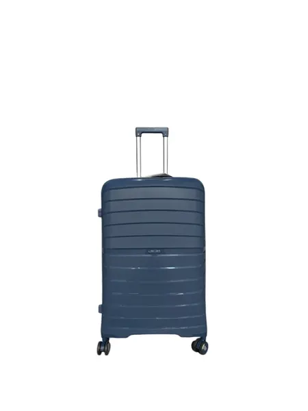 Troler Mirano Milan, 55 cm, Negru, Blue