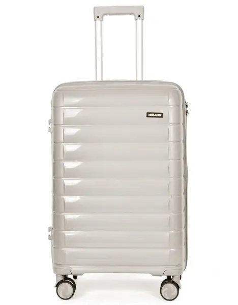 Troler Mirano Portofino, 55 cm, Beige Grey, Beige Grey