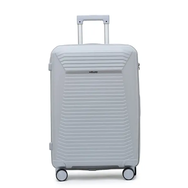 Troler Mirano Siena, 65 cm, White, Silver