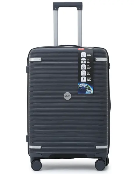 Troler Mirano Verona, 65 cm, Gri, Blue