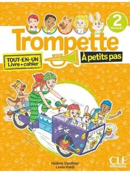 Trompette a petits pas 2: A1.1 - Livre de l'eleve + Cahier d'activites + audio download, Paperback/Linda Maldji