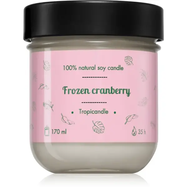Tropicandle Frozen Cranberry lumânare parfumată 170 ml