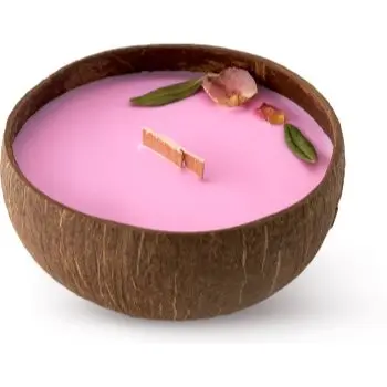 Tropicandle Roses lumânare parfumată cu fitil din lemn