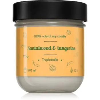 Tropicandle Santalwood & Tangerine lumânare parfumată