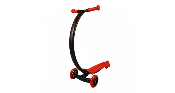 Trotineta c100 negru cu rosu
