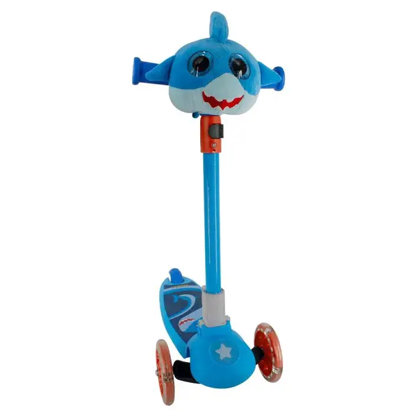 Trotineta cu 3 roti si animalut de plus K3YRIDERS Sharky