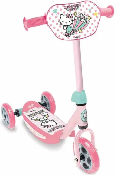 Trotinetă cu trei roți pentru copii D'Arpeje - Hello Kitty