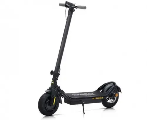 Trotineta electrica Ducati Scrambler City Cross-EX, Motor 350W, Autonomie 35-45 Km, Viteza maxima 25 Km/h (Negru)