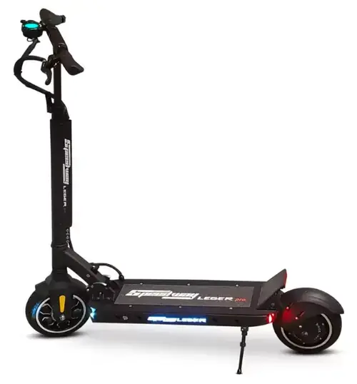 Trotineta electrica SPEEDWAY LEGER Pro Max, Viteza mxima 50Km/h, Autonomie 75Km, Putere motor 1360W, Roti pneumatice 8.5inch (Negru)