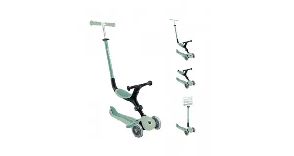 Trotineta globber go-up 4 in 1 active ecologic verde fistic