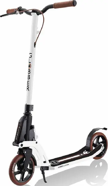 Trotinetă Globber - One K 180, pliabila, cu frana de mana, Vintage White