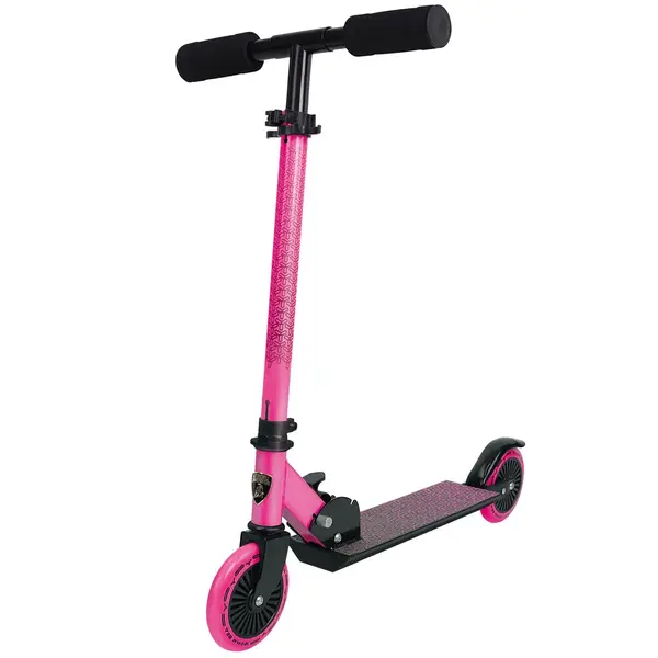 Trotineta pliabila cu ghidon reglabil, Kick'n Roll, Lamborghini L6 120, Roz