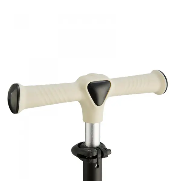 Trotineta pliabila Kinderkraft Halley Stone White cu scaunel, greutate admisa 25 kg