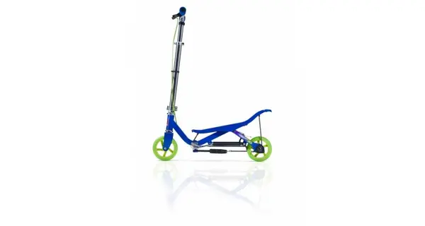 Trotineta space scooter x360 junior albastra