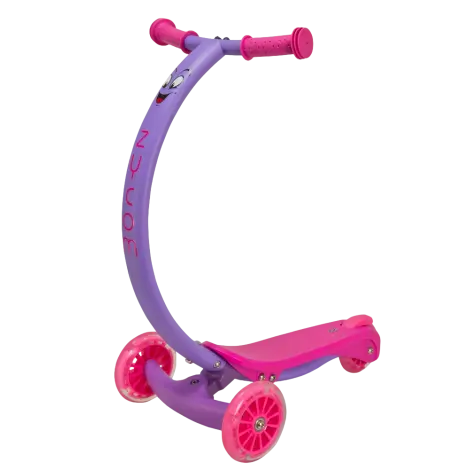 Trotineta zipster mov cu roti led