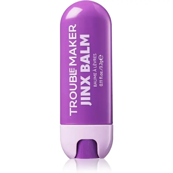 Trouble Maker Jinx Balm Balsam de buze hidratant culoare Luna Berry 4 g