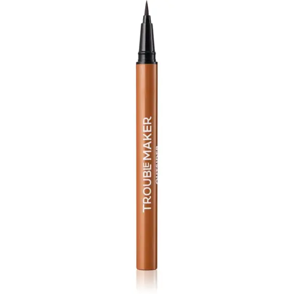Trouble Maker Outsider eyeliner lichid cu trasare precisă culoare Brown 0.5 ml