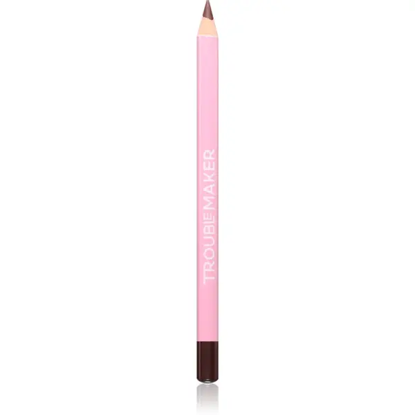 Trouble Maker Overdo It creion contur pentru buze culoare Chit Chat Rich Brown 1 g