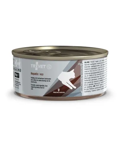 TROVET Hepatic HLD hrana umeda pisici cu afectiuni hepatice 100 g