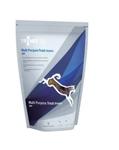 TROVET Multi Purpose Treat Rabbit MRT 400 g recompense cu iepure pentru câini