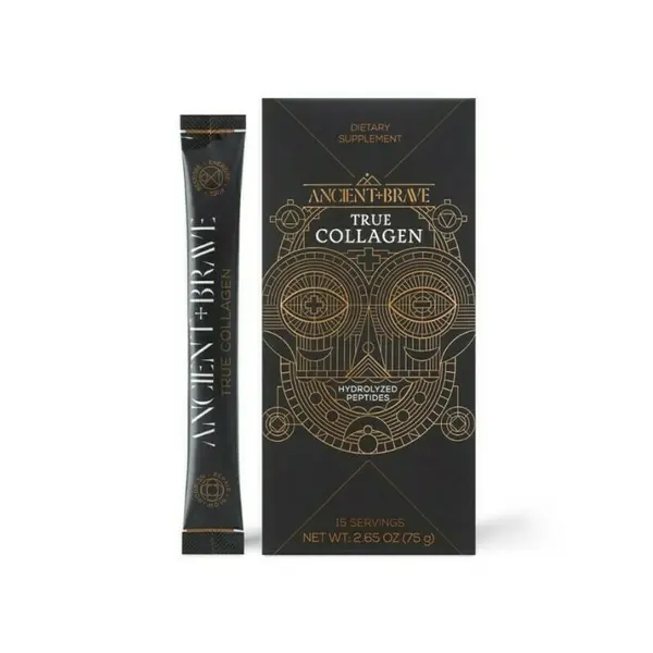 True Collagen powder (15 plicuri x 5 grame), Ancient and Brave