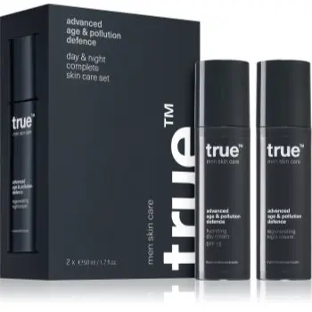 true men skin care Day & night complete skin care set set pentru îngrijirea pielii ziua și noaptea pentru bărbați