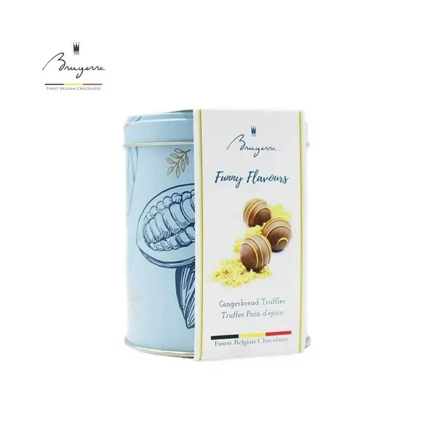 Trufe de ciocolată belgiană cu aromă de turtă dulce Bruyerre 100g