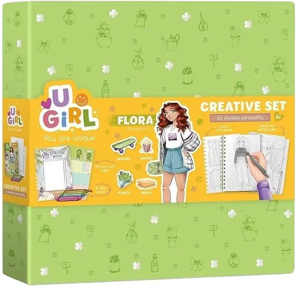 Trusă creativă Dodo UGirl - Flora