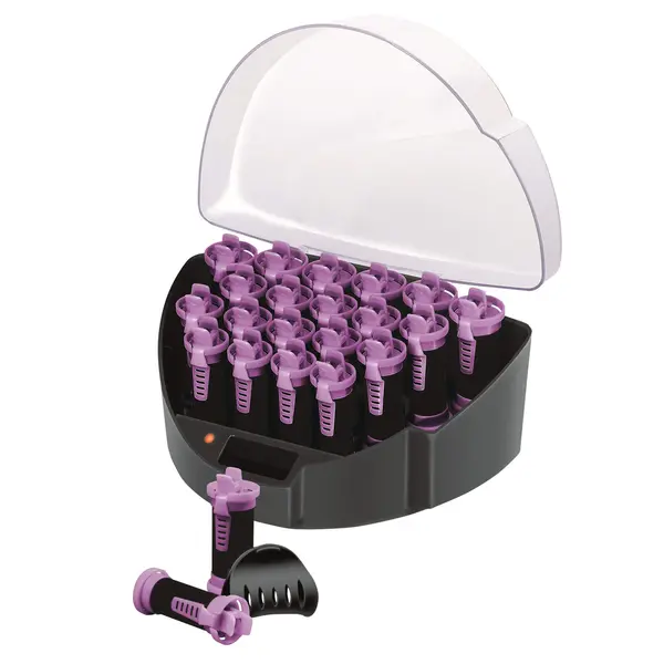 Trusa de bigudiuri electrice Remington KF40E, 20 bigudiuri, Teflon