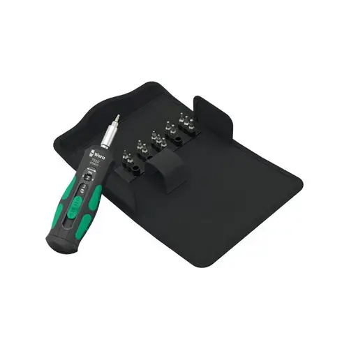 Trusa de biti cu surubelnita dinamometrica Wera 7510/14 Safe-Torque Speed 14 piese si husa textila