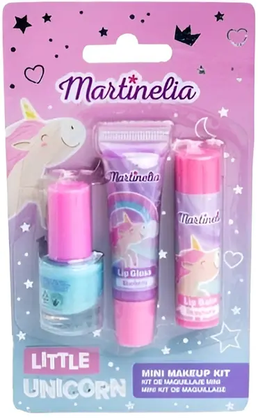 Trusă de frumusețe pentru copii Martinelia Little Unicorn - 3 piese