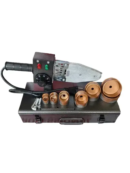 Trusa de lipit tevi PPR, 1000-3000W, 6 bacuri (20-63mm), 0, 300 C, Cutie de transport
