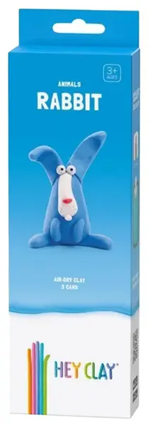 Trusă de modelat argilă Hey Clay - Iepurașul