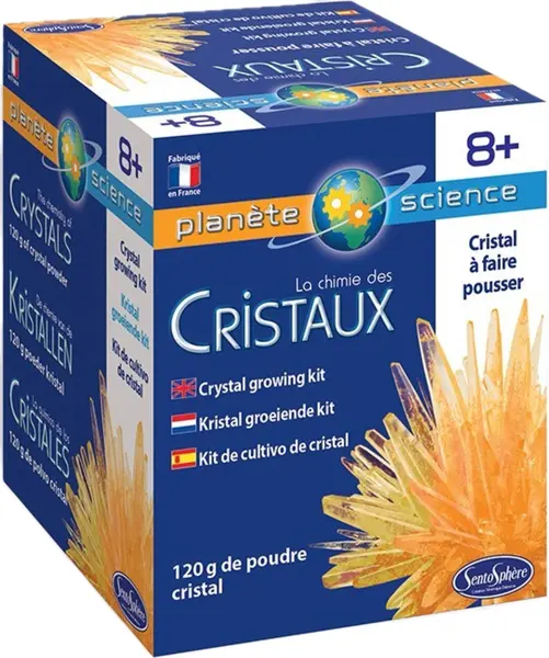 Trusa de știință Sentosphere - Crește cristal, galben
