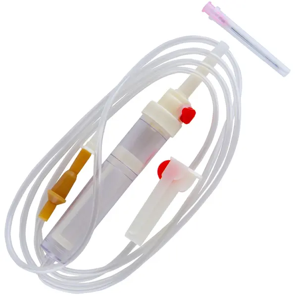 Trusa de transfuzie, PRIMA, cu ac plastic si luer slip, 25 bucati