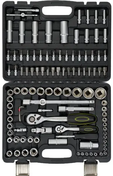 Trusa multifunctionala 108 piese Heinner CTSM011, material chrome-vanadium
