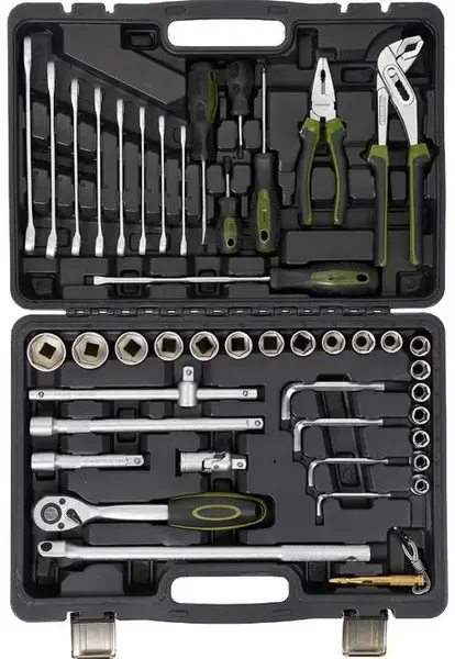 Trusa multifunctionala 44 piese Heinner CTSM014, material chrome-vanadium