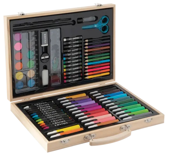 Trusa pentru pictura si desen (86 piese)
