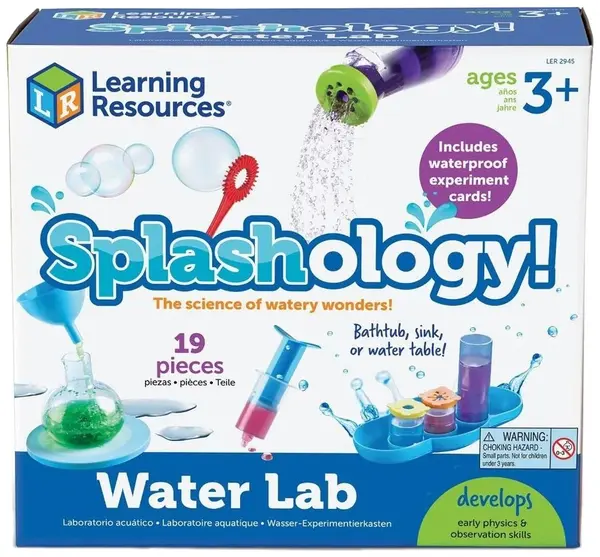 Trusă științifică Learning Resources - Laborator de apă, 19 piese