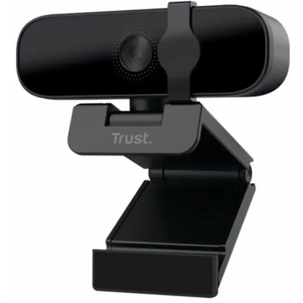 Trust Camera web Trust Tanor 1080p Full HD, Negru